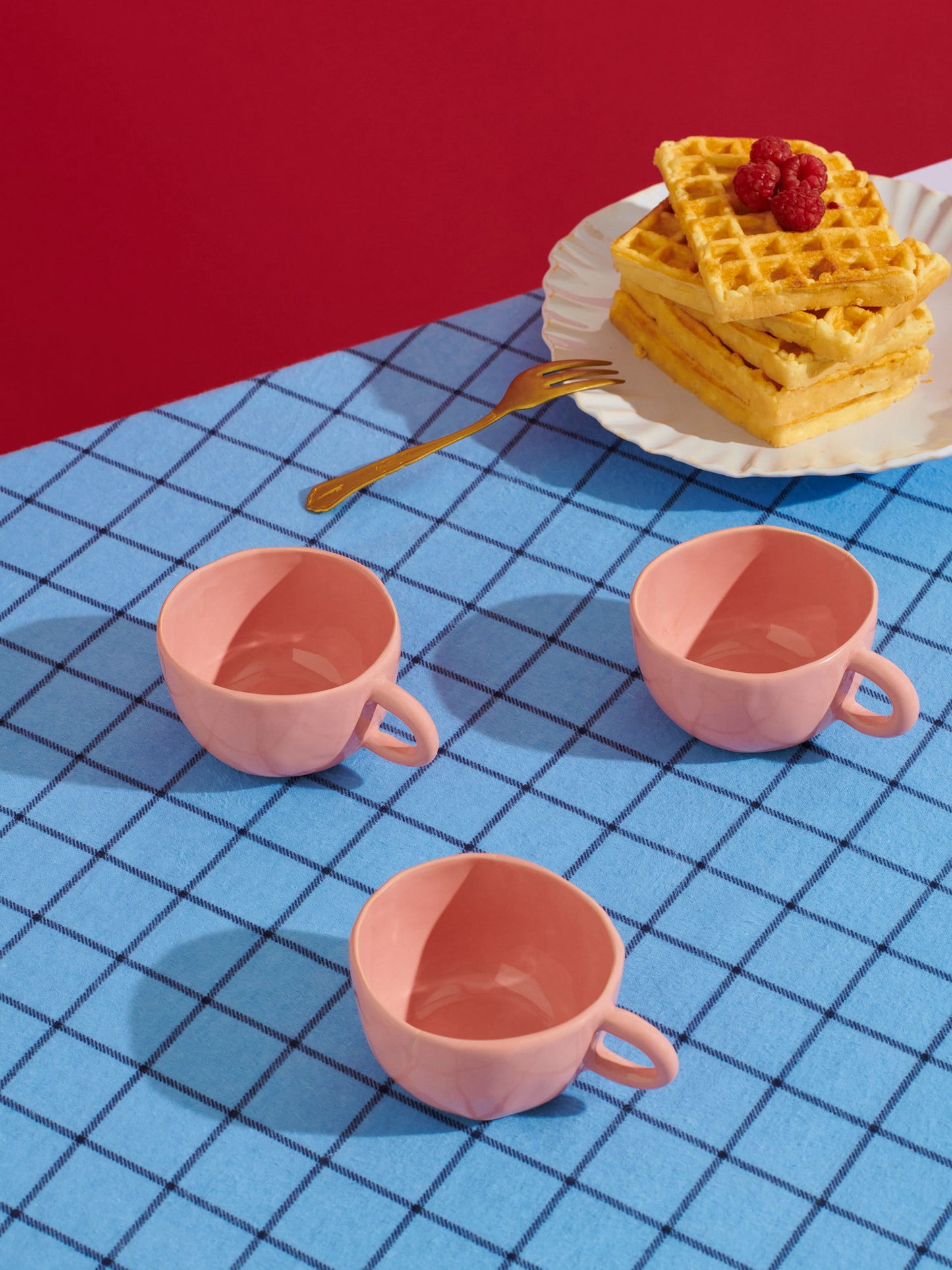 Wonky cups - Pink