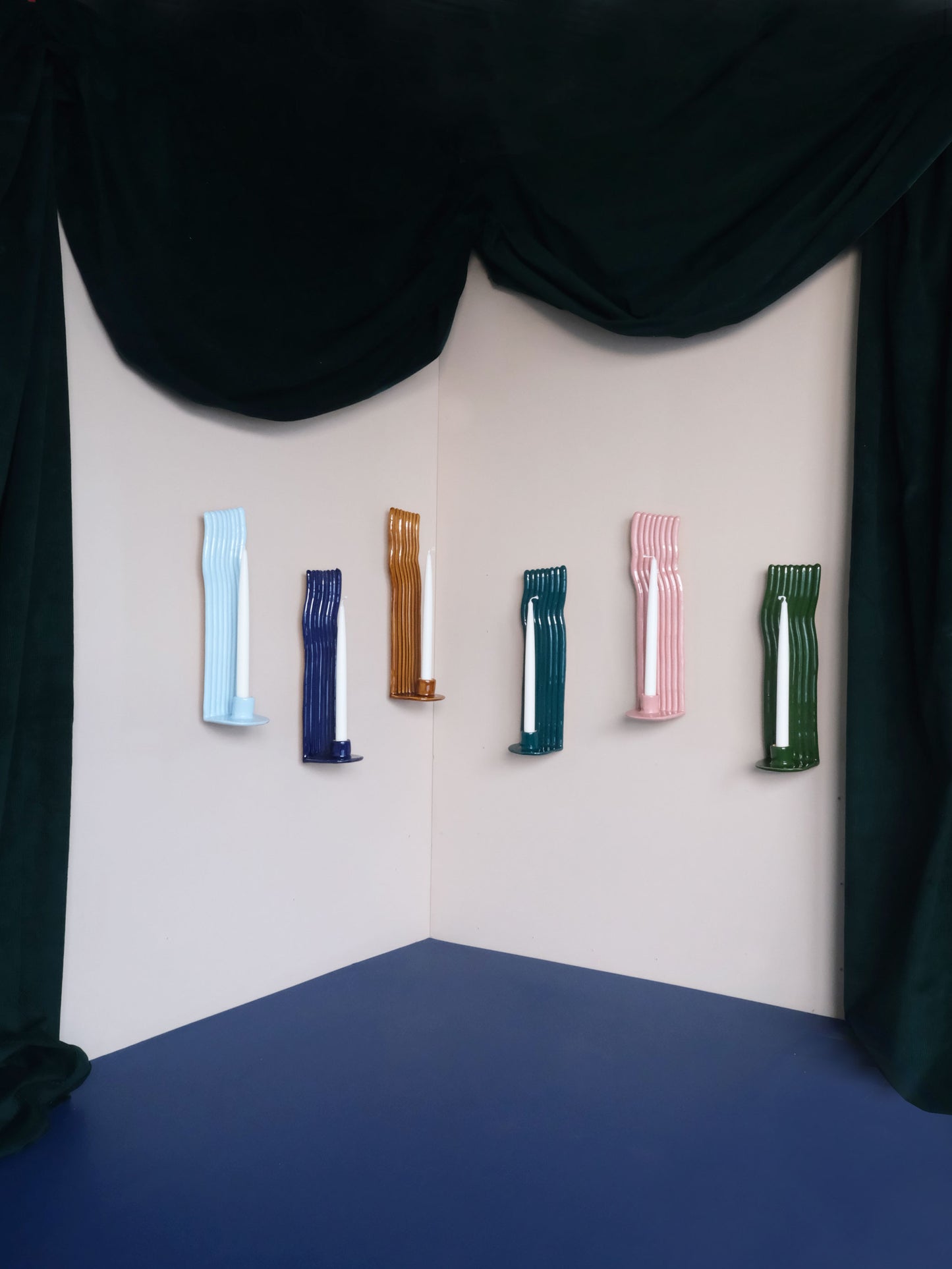 Wavy lampetti - Safiiri, 2-laatu