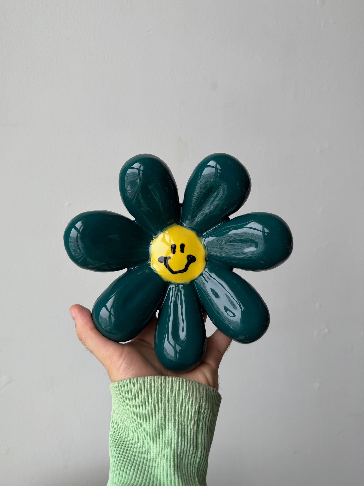 Happy Flower Mini - Sinivihreä