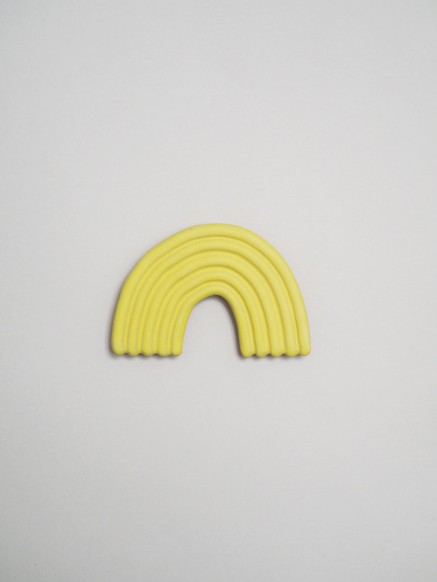 Rainbow Wall Sculpture Matte Yellow 1.1.