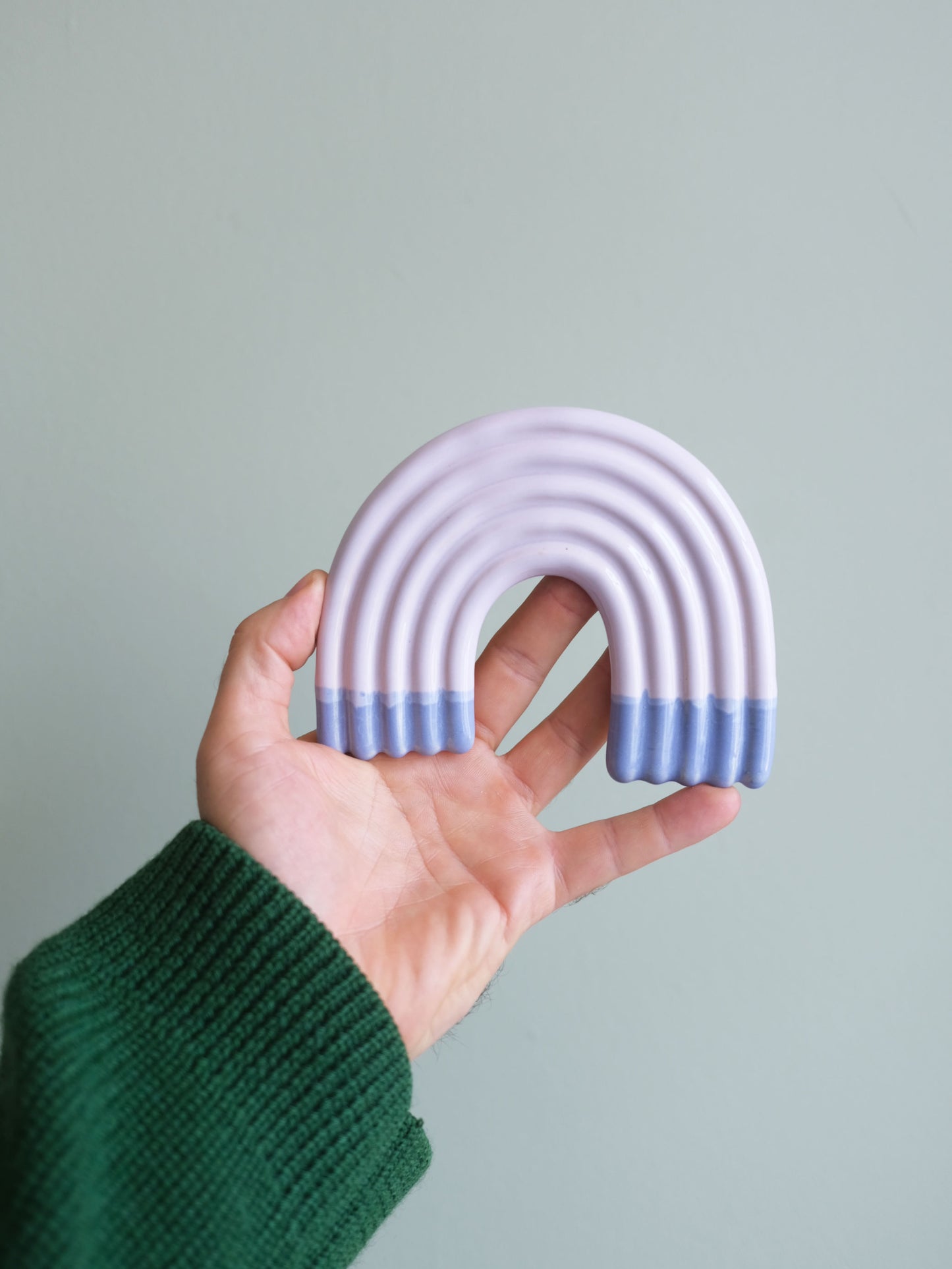 Rainbow Wall Sculpture - Lilac Sky