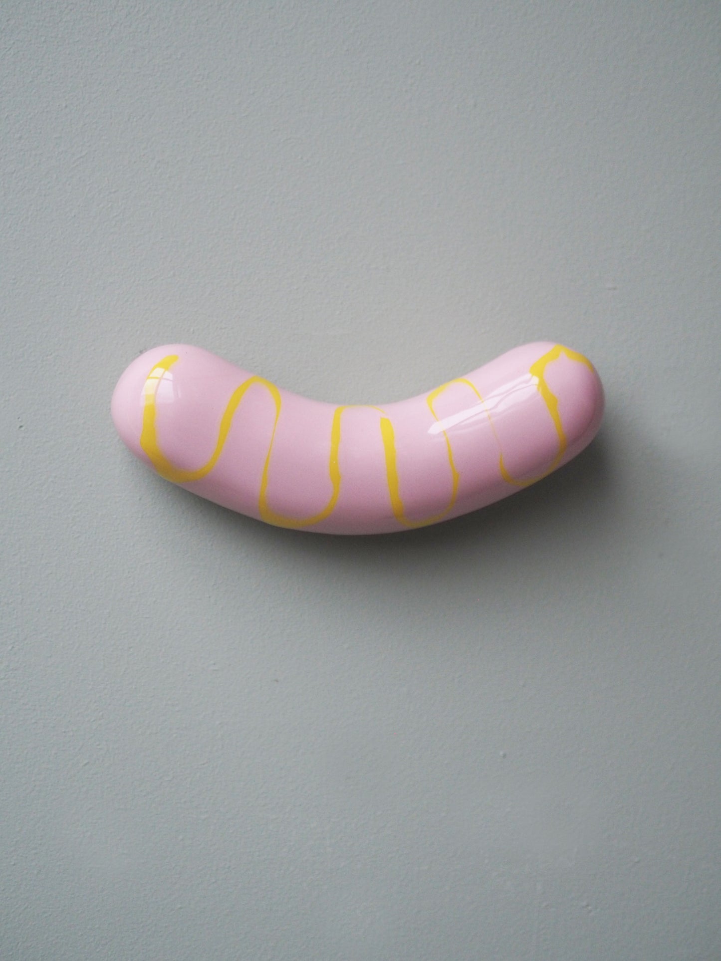 Wall Sausage Pink Mustard 1.1.