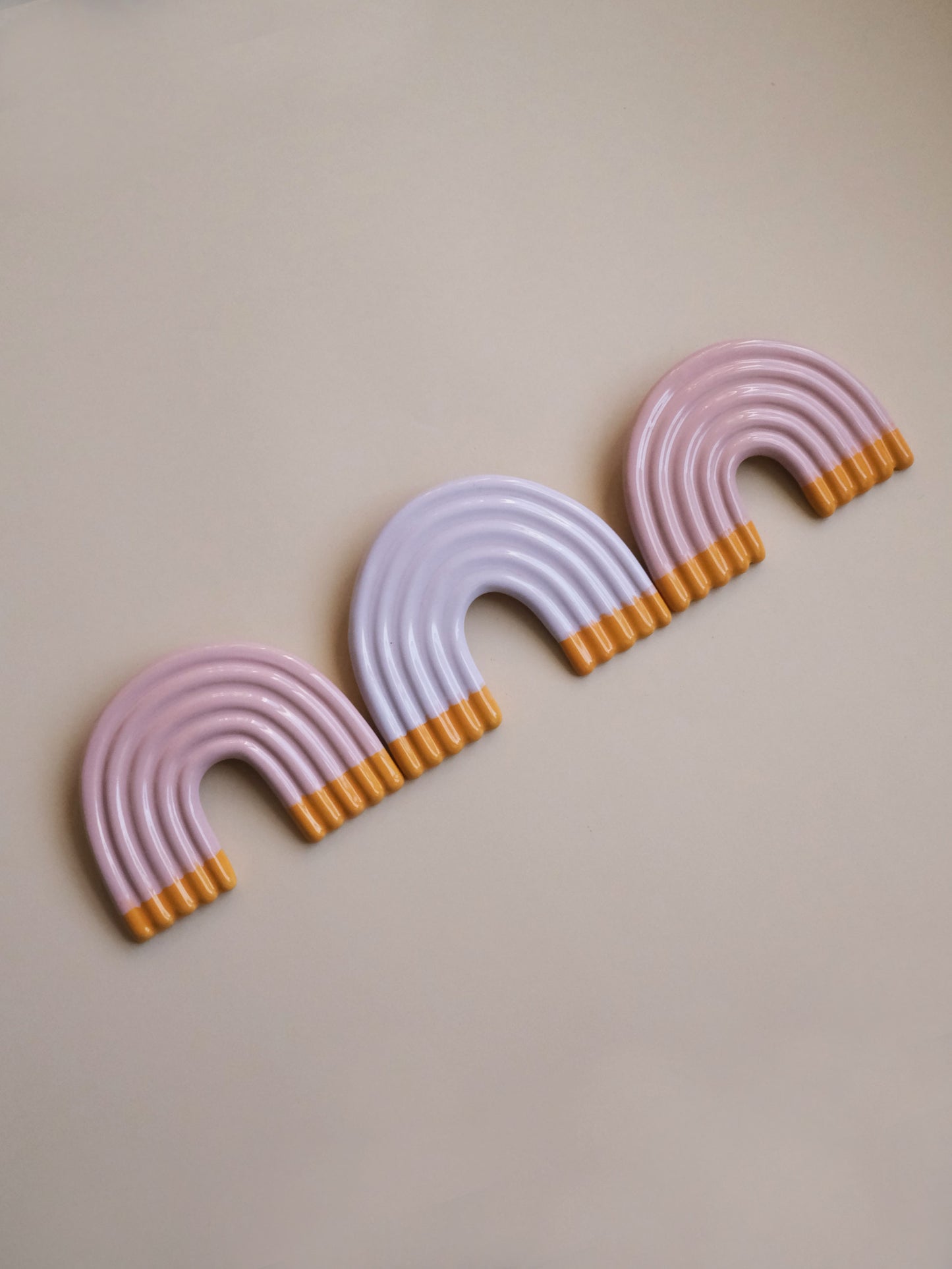 Rainbow Wall Sculpture - Sorbet no 6