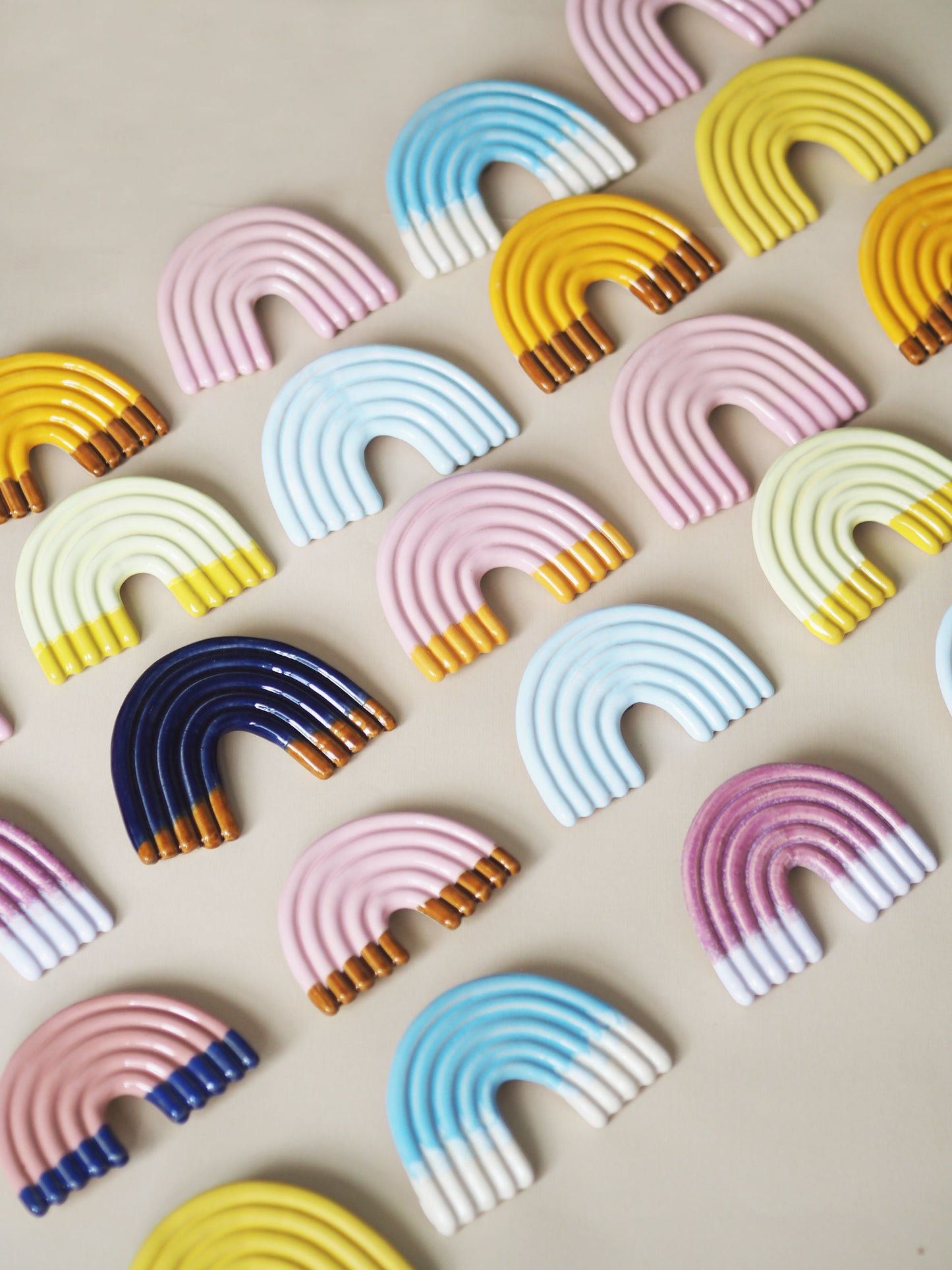 Rainbow Wall Sculpture - Sorbet no 12