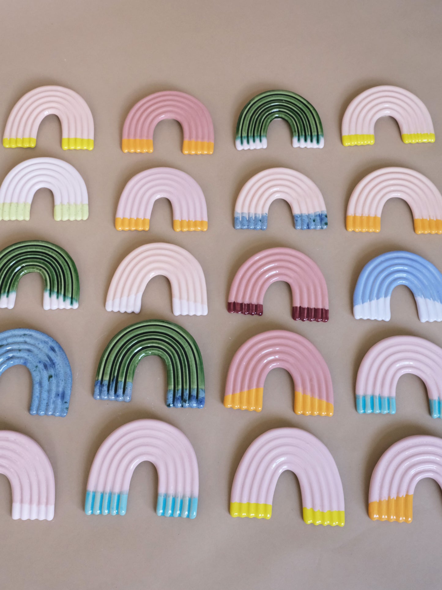 Rainbow Wall Sculpture - Lilac no 2