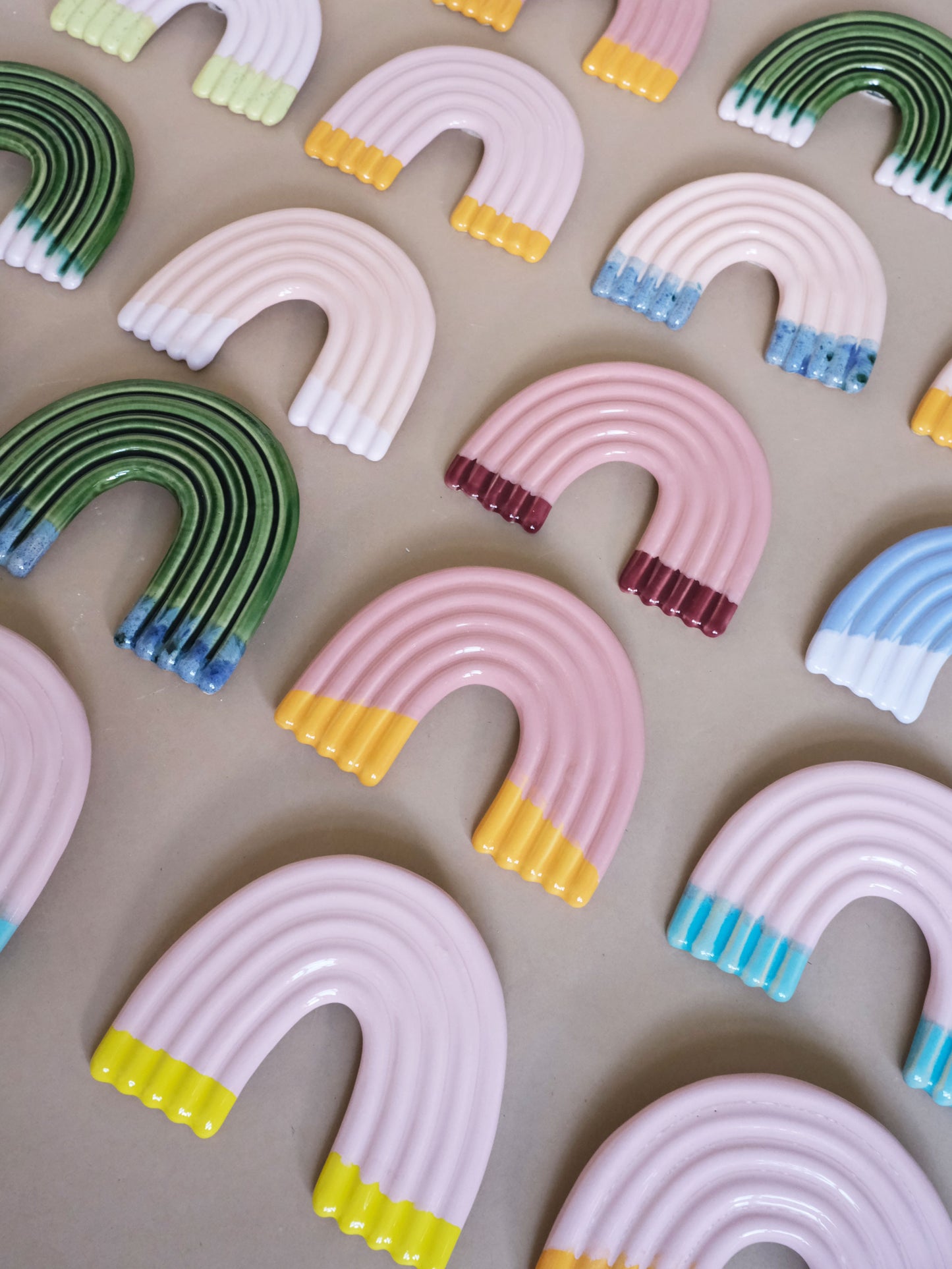 Rainbow Wall Sculpture - Hattara no 2