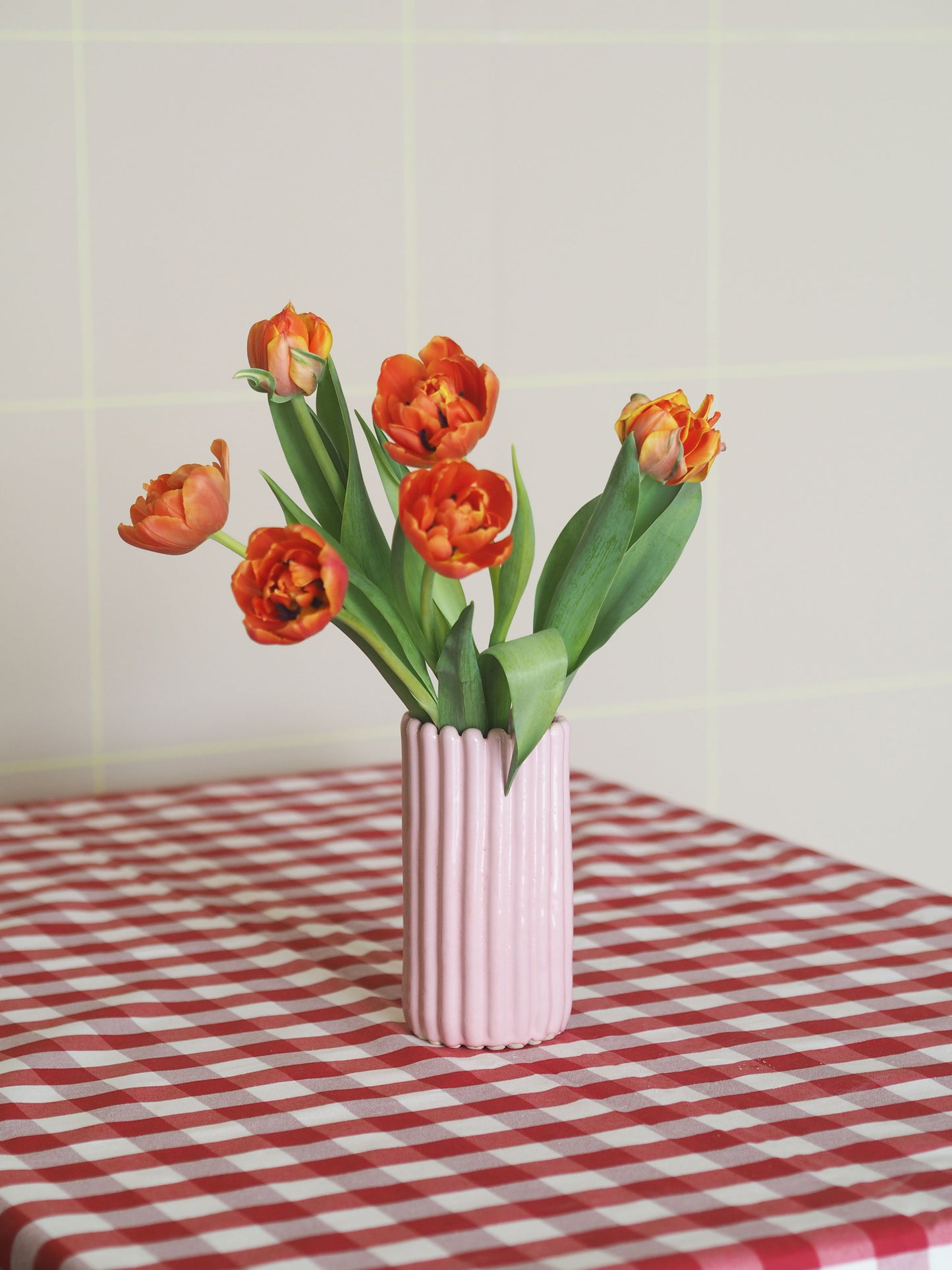 Flavor vase Pink