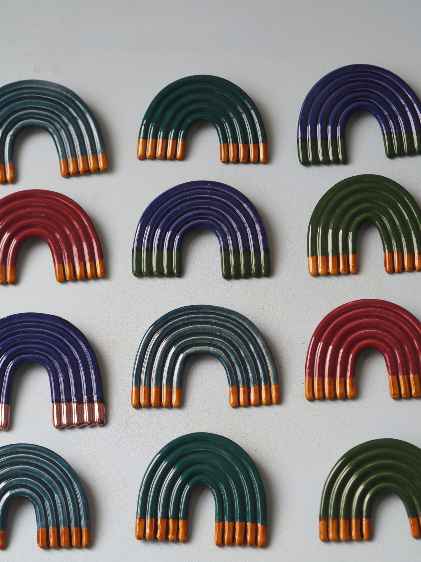 Rainbow Wall Sculpture - Jeans No 1