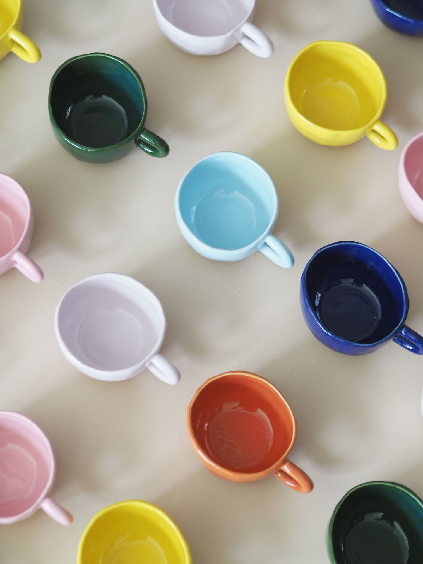 Wonky cups - Electric Blue