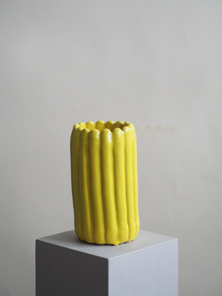 Flavor Vase Yellow Large no 1.1.