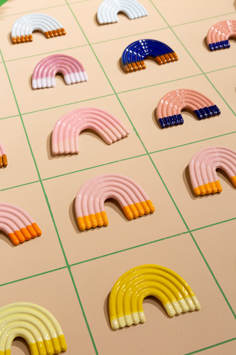 Rainbow Wall Sculpture - Jaffa on the Beach 1