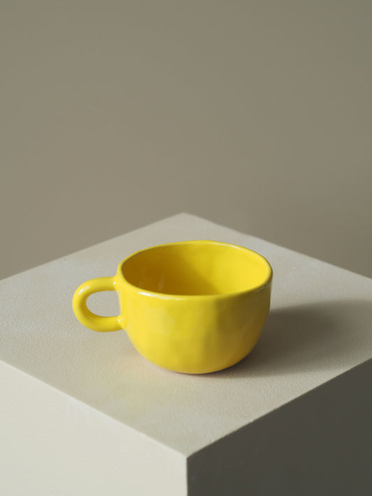 Wonky cups - Lemon Yellow