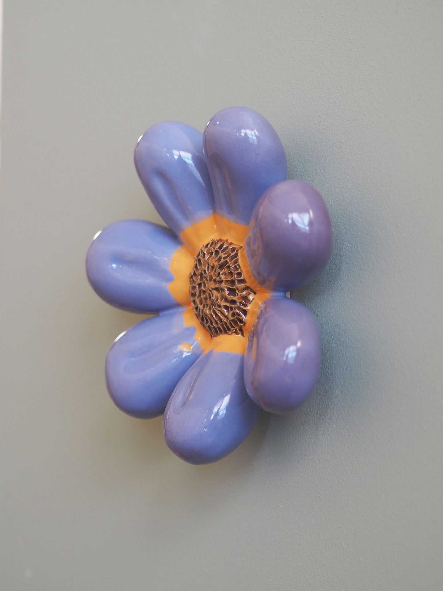 Wall Flower Mini - Lilac Orange