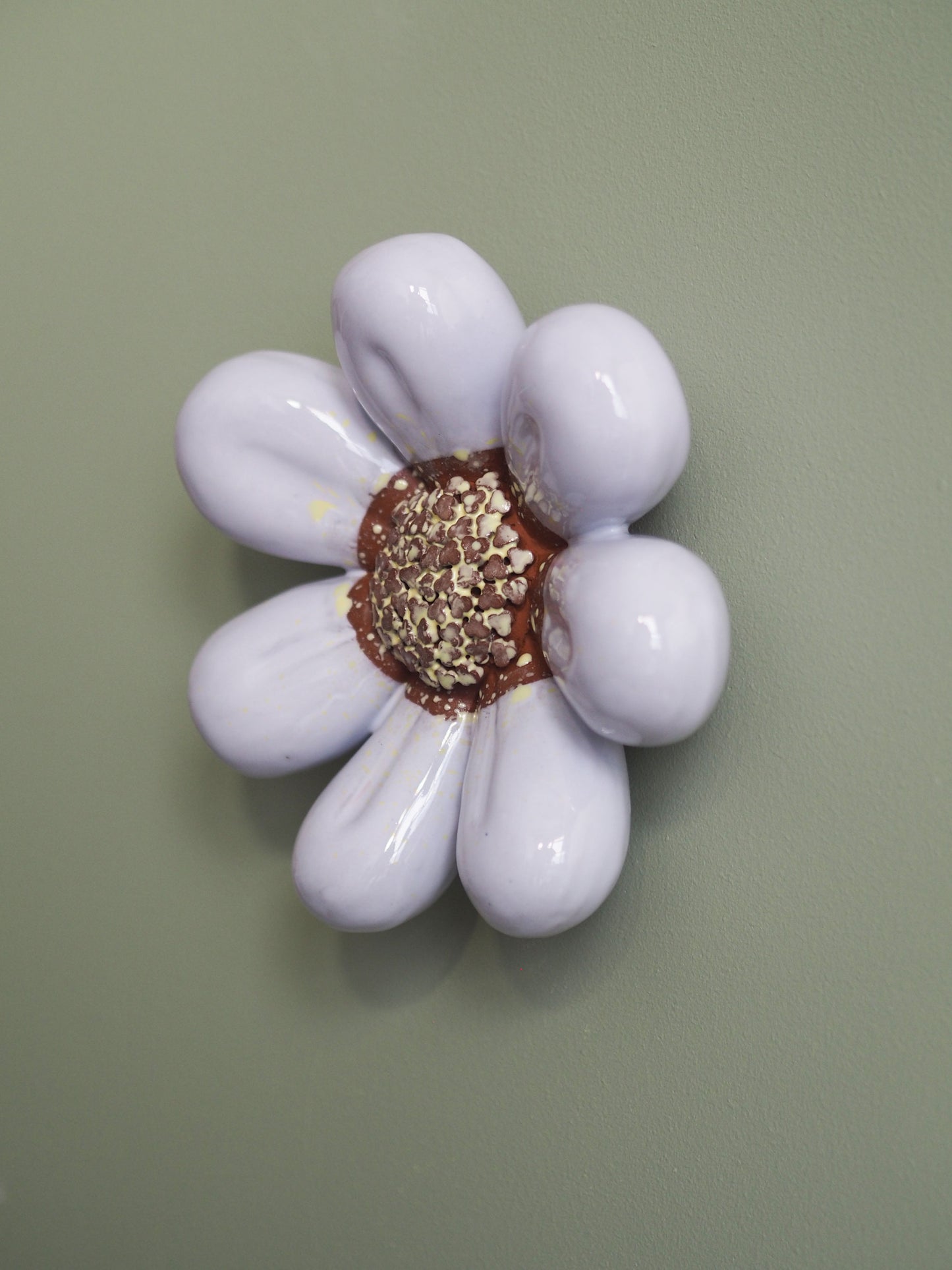 Wall Flower Mini - Light Lila Terracotta