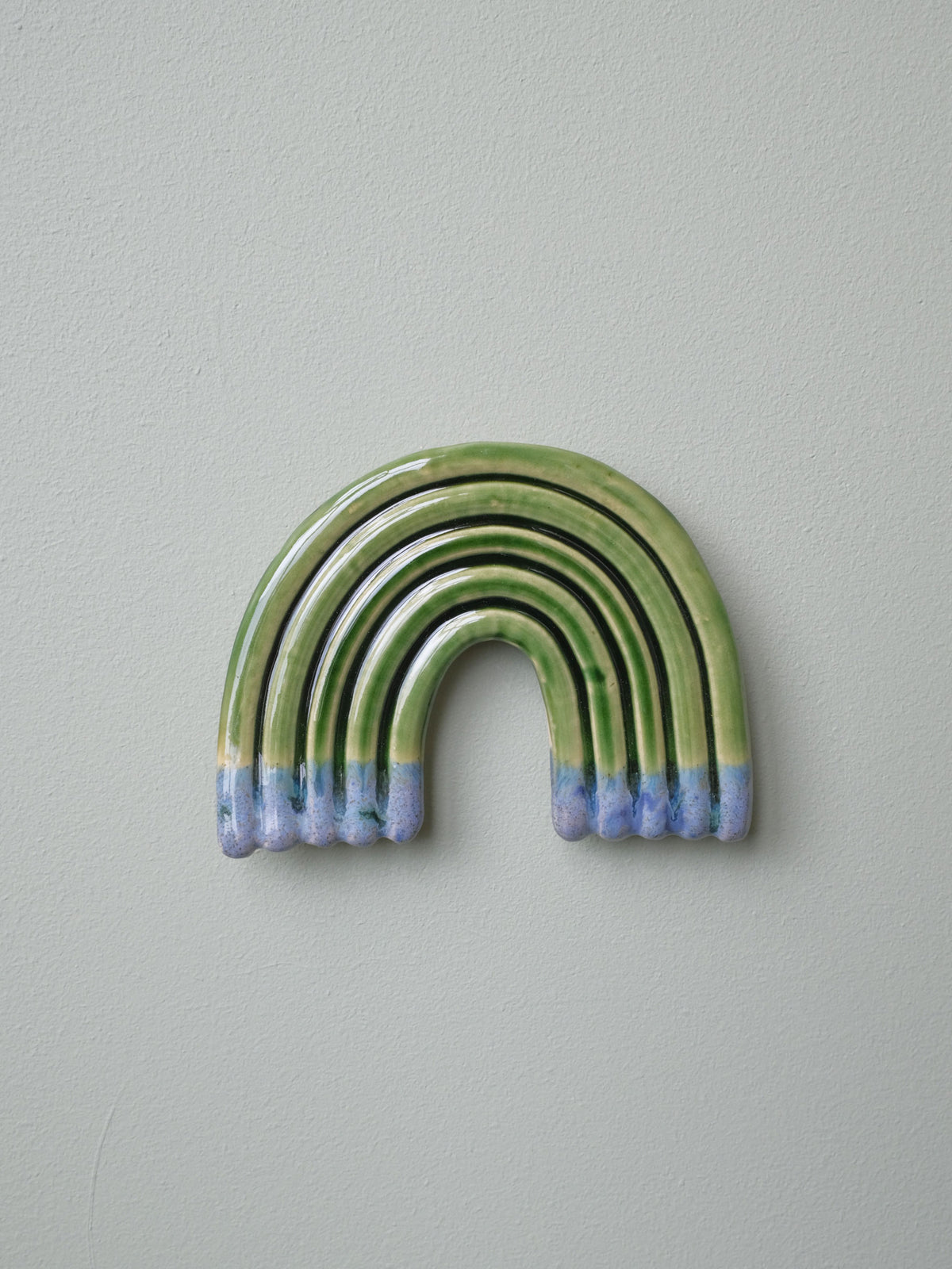 Rainbow Wall Sculpture - Blueberry Forest no 1