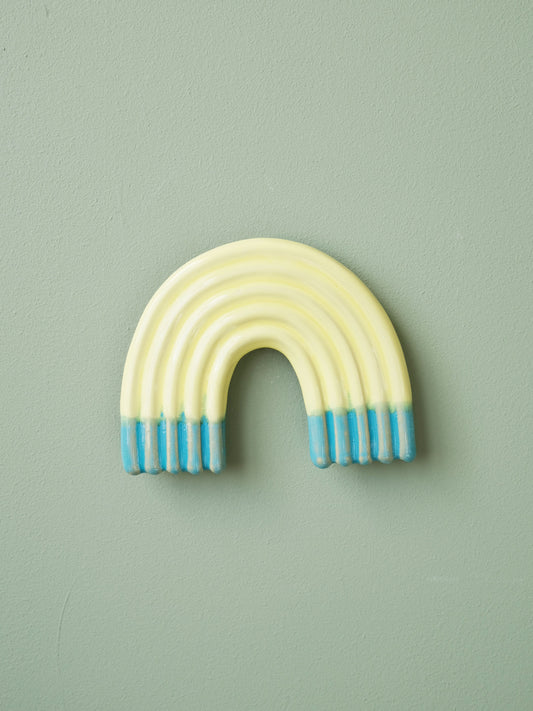 Rainbow Wall Sculpture - Butter Aqua Dip