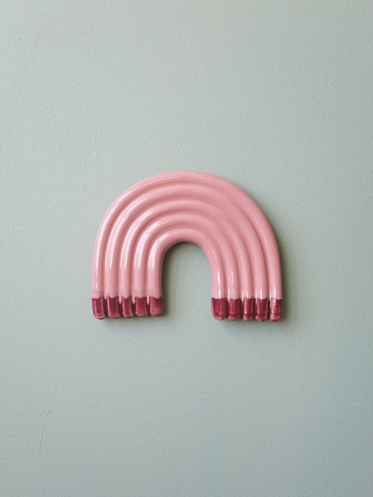 Rainbow Wall Sculpture - Cherry Dip no 2