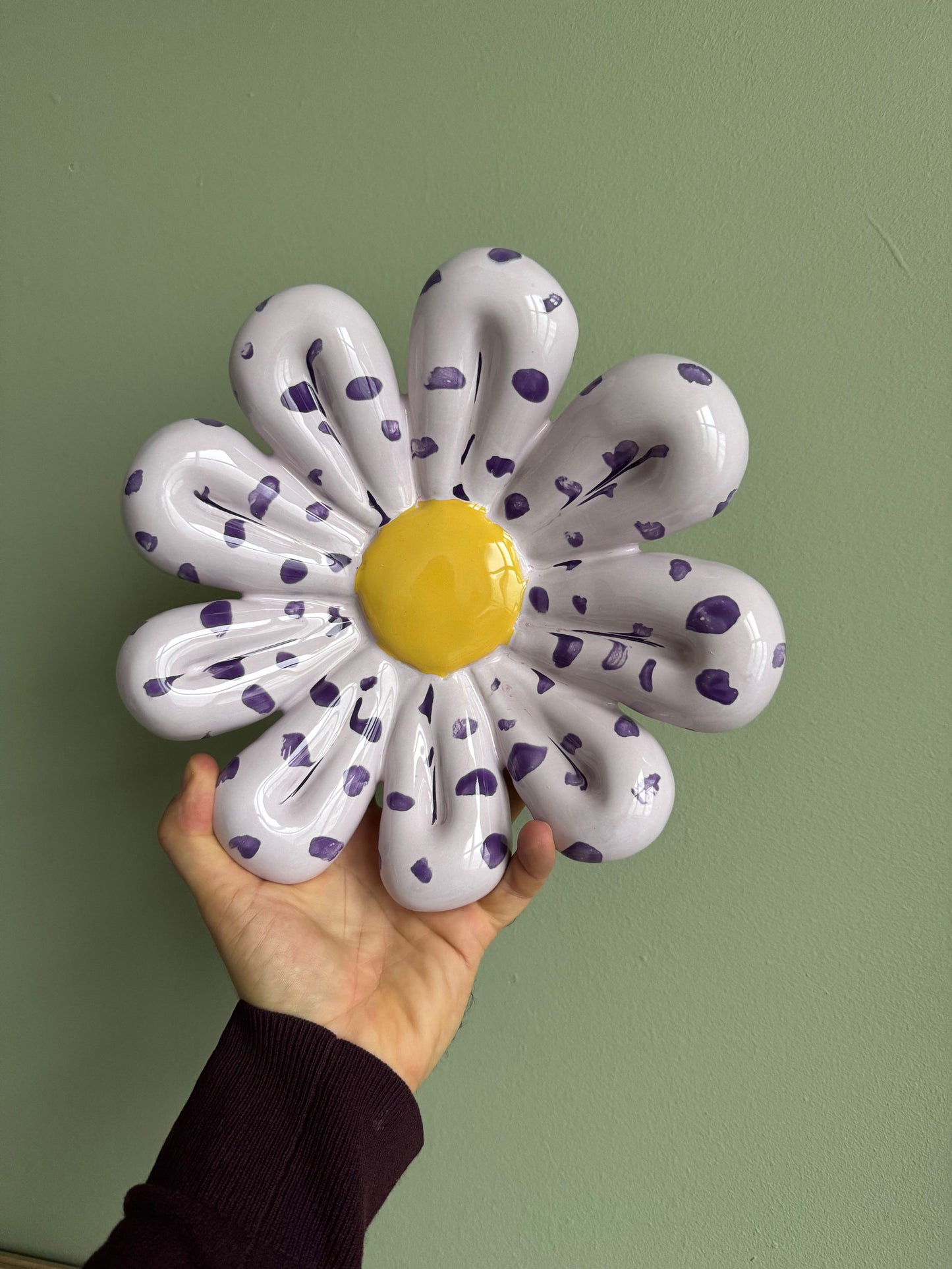 Wall Flower - Lilac Dots