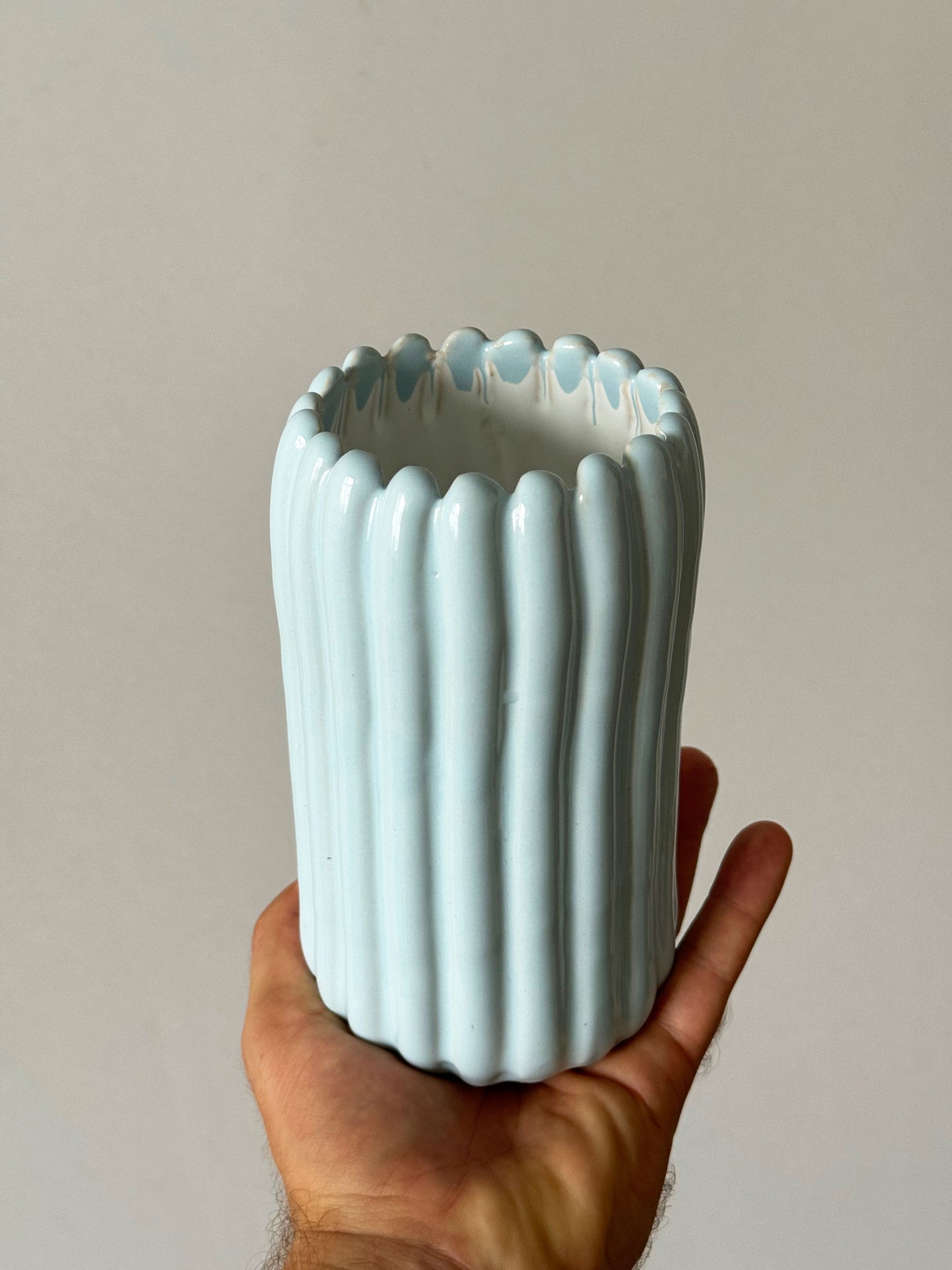 Flavor vase Baby Blue