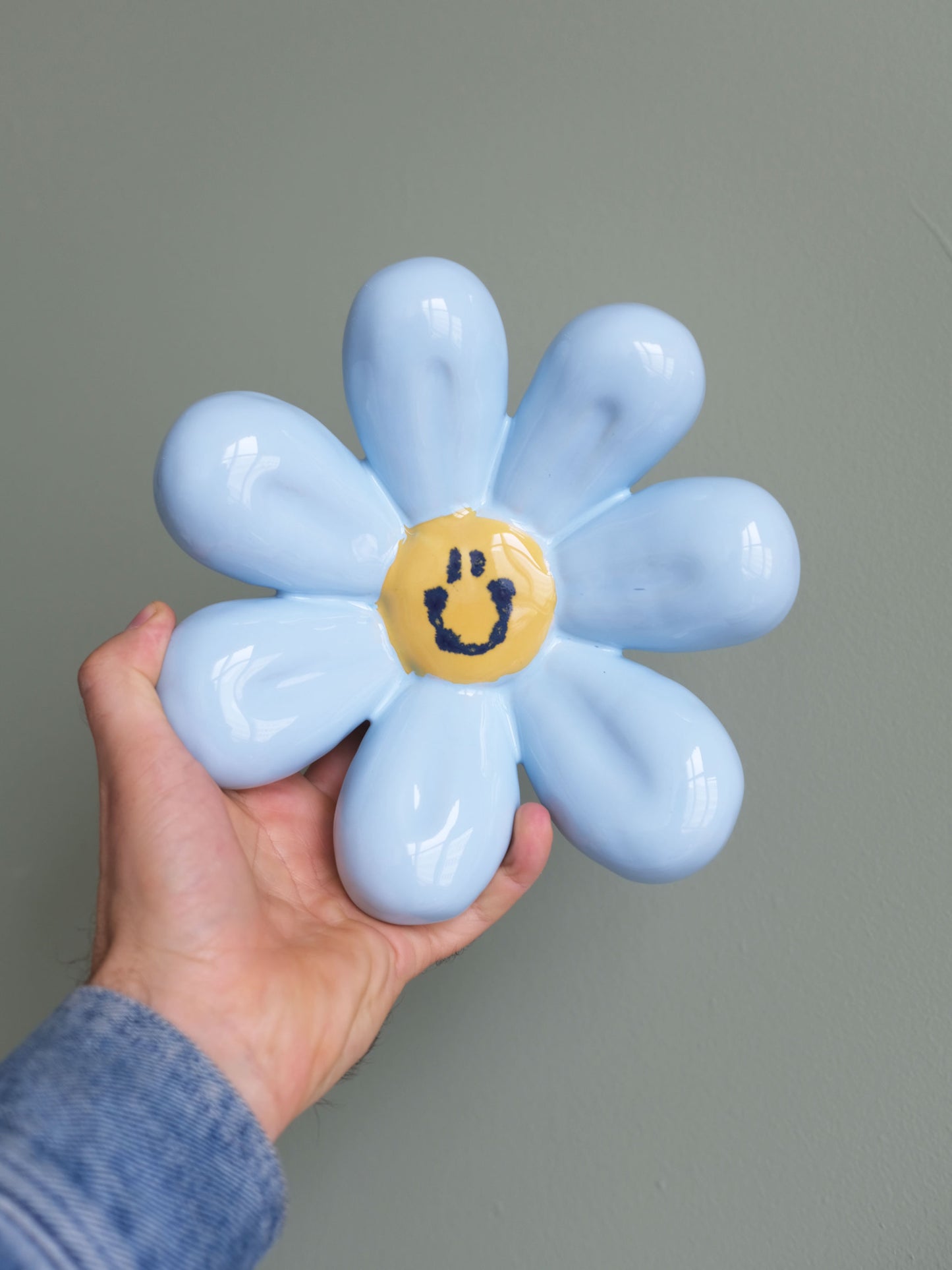 Happy Flower Mini - Baby Blue
