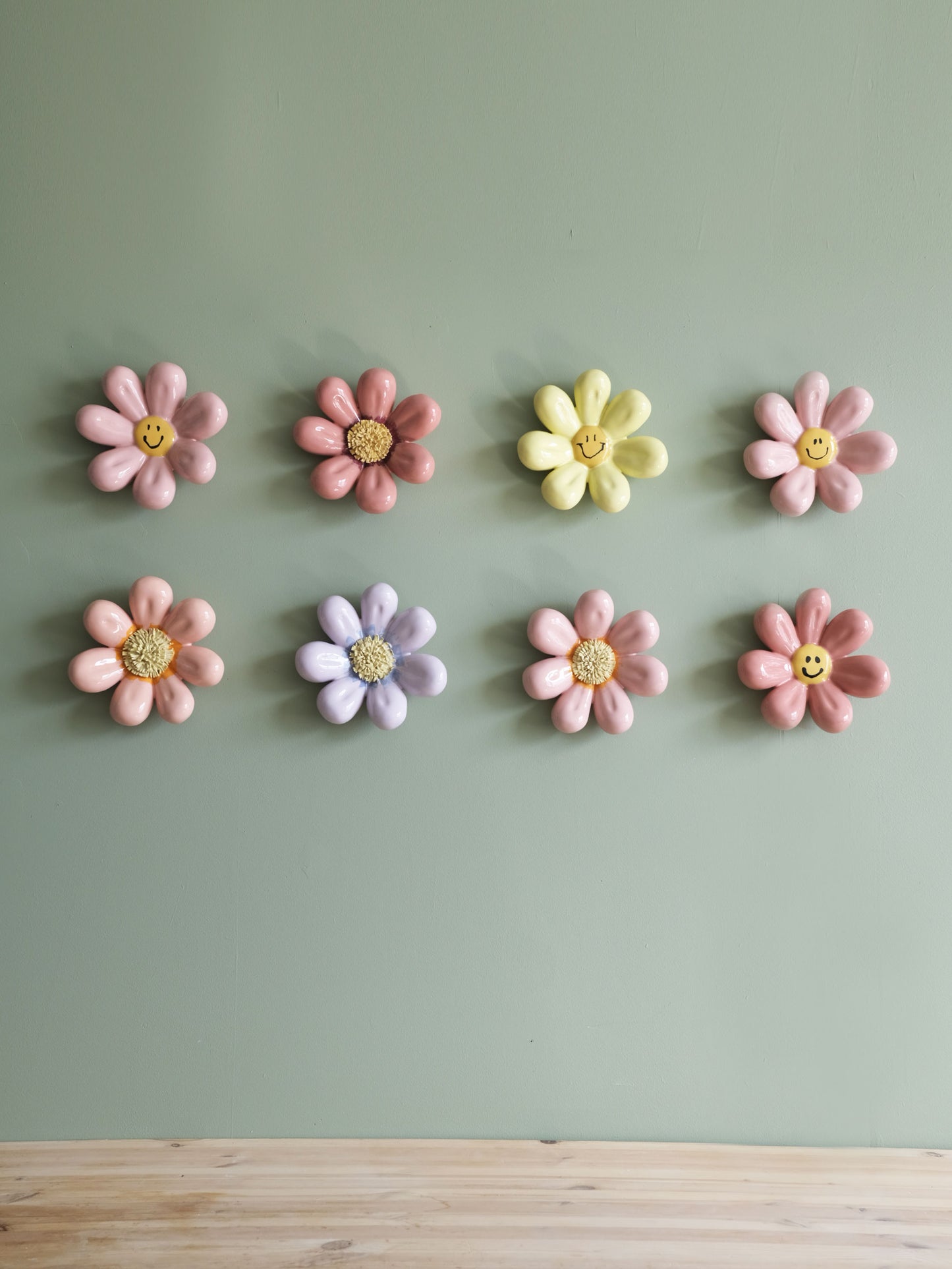 Wall Flower Mini - Peach