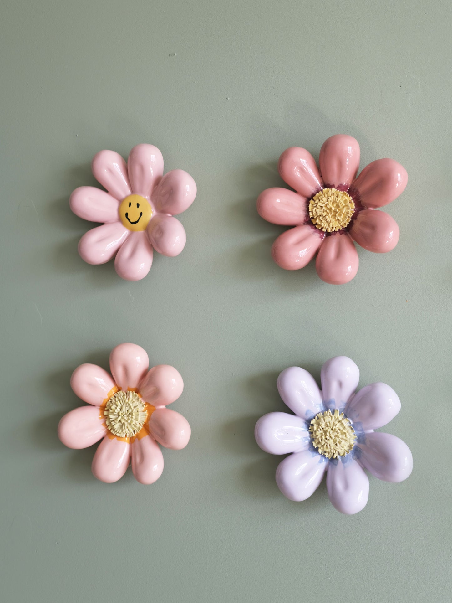 Wall Flower Mini - Peach