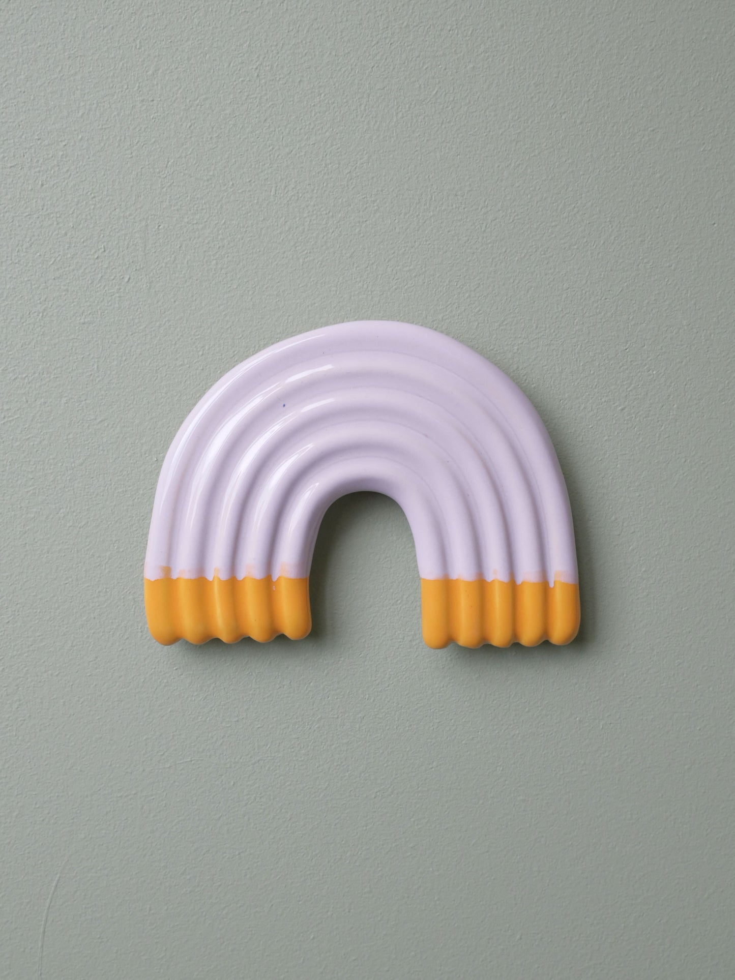Rainbow Wall Sculpture - Lilac Jaffa Dip