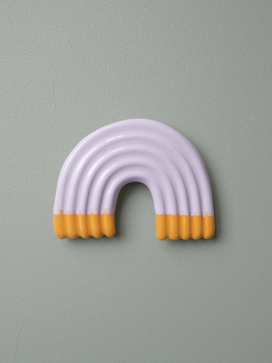 Rainbow Wall Sculpture - Lilac Jaffa Dip