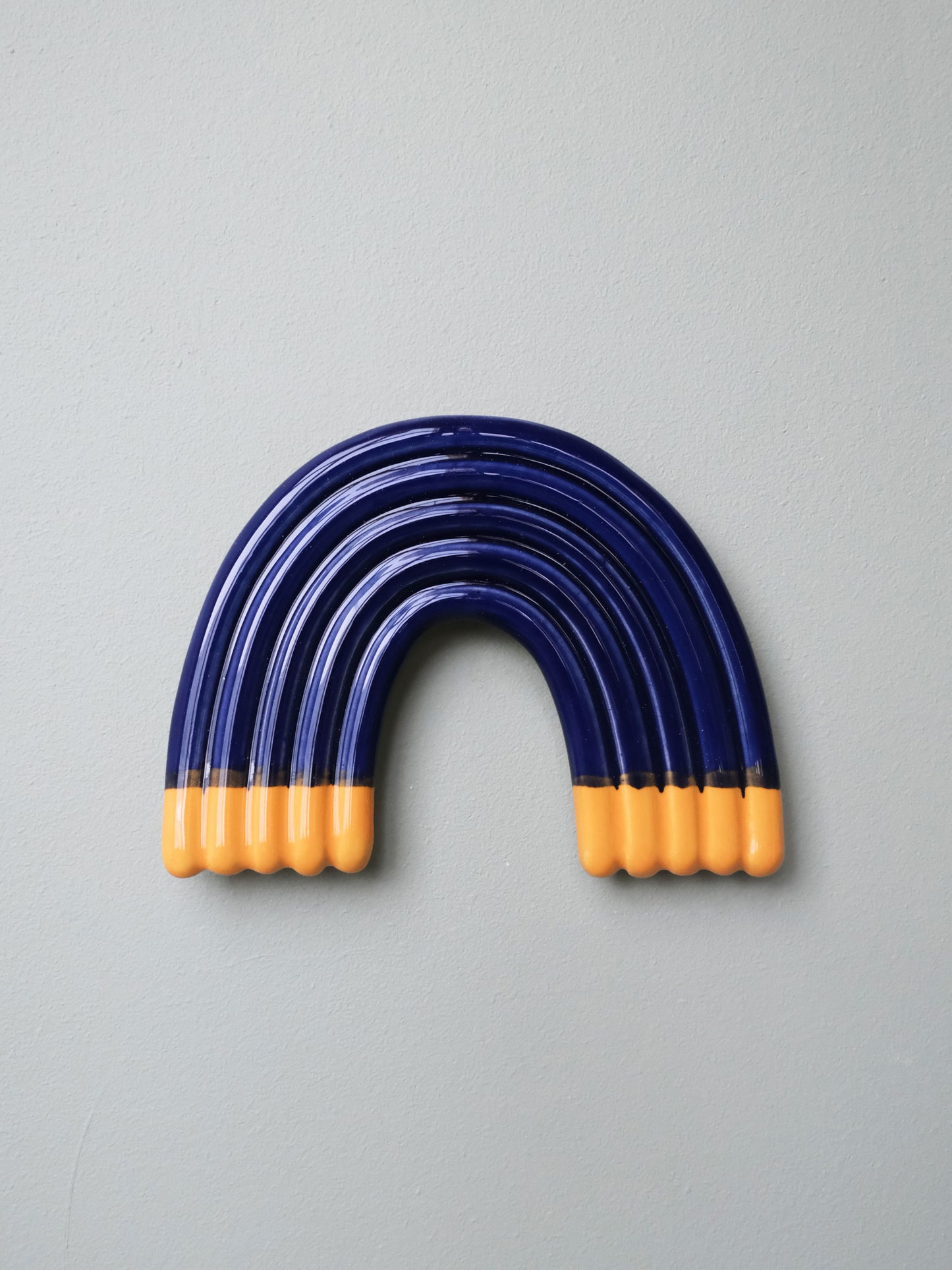 Rainbow Wall Sculpture - Midnight Jaffa Dip