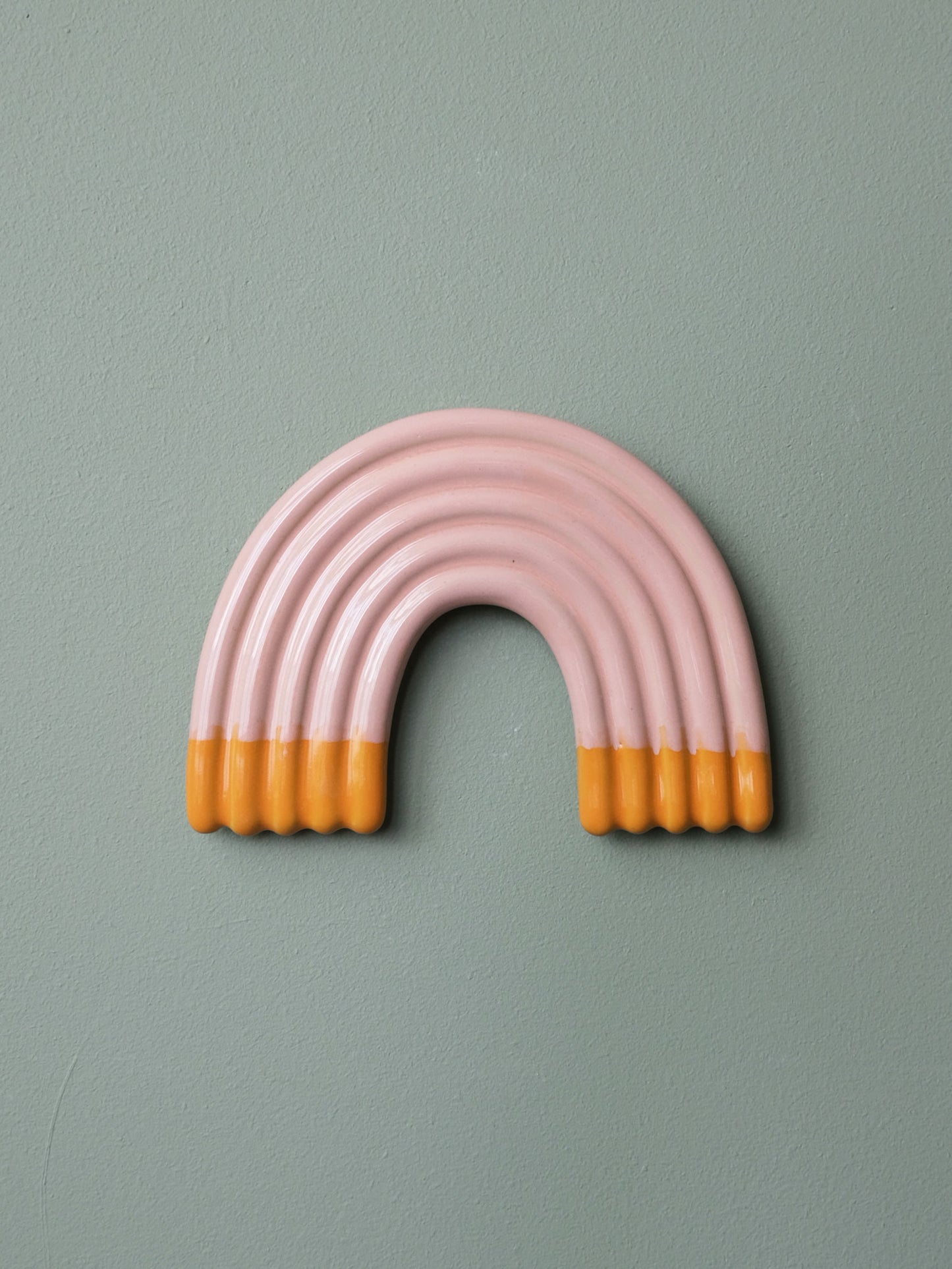 Rainbow Wall Sculpture - Peach Sorbet no 1