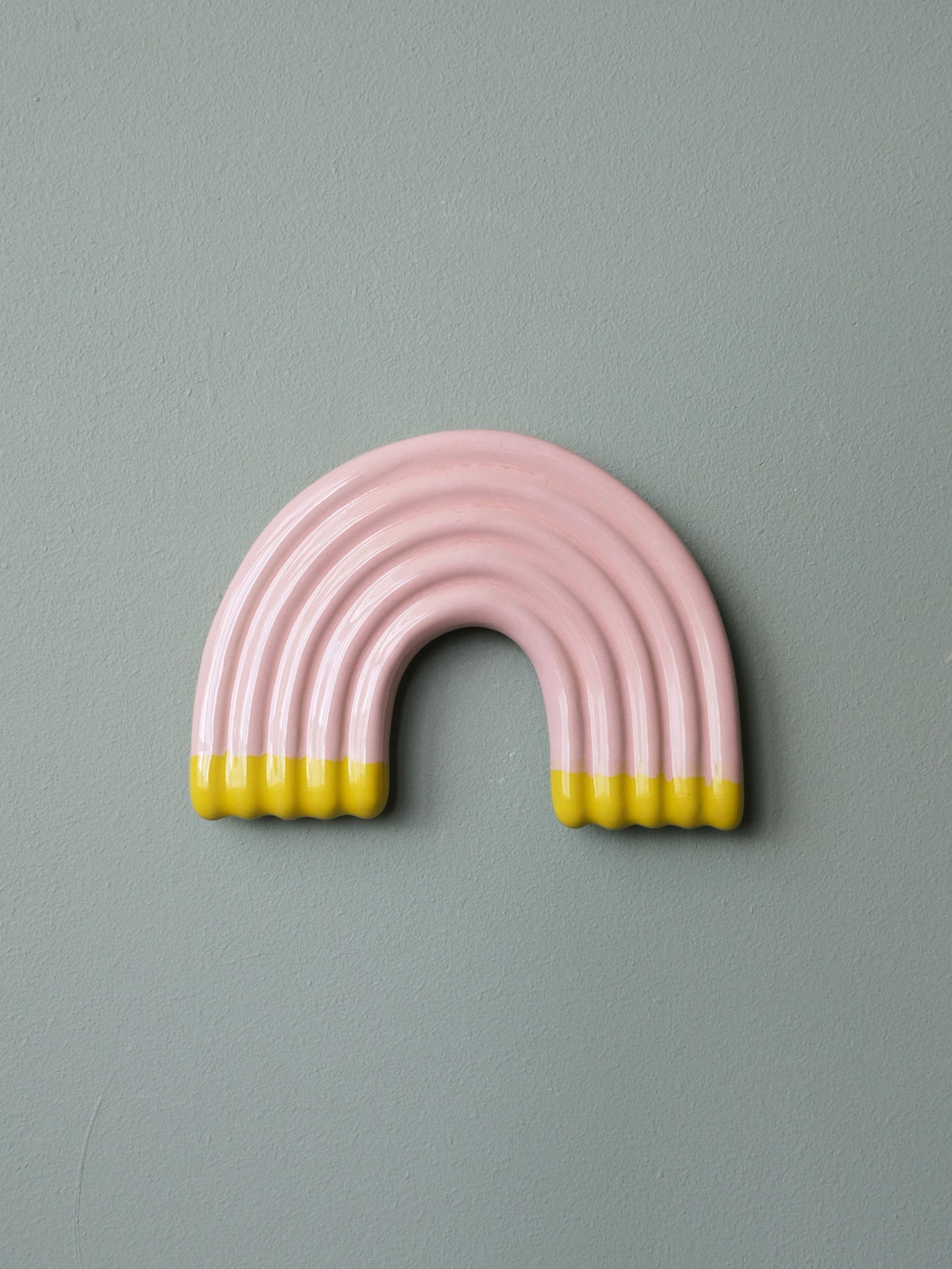 Rainbow Wall Sculpture - Peach Lemonade 2
