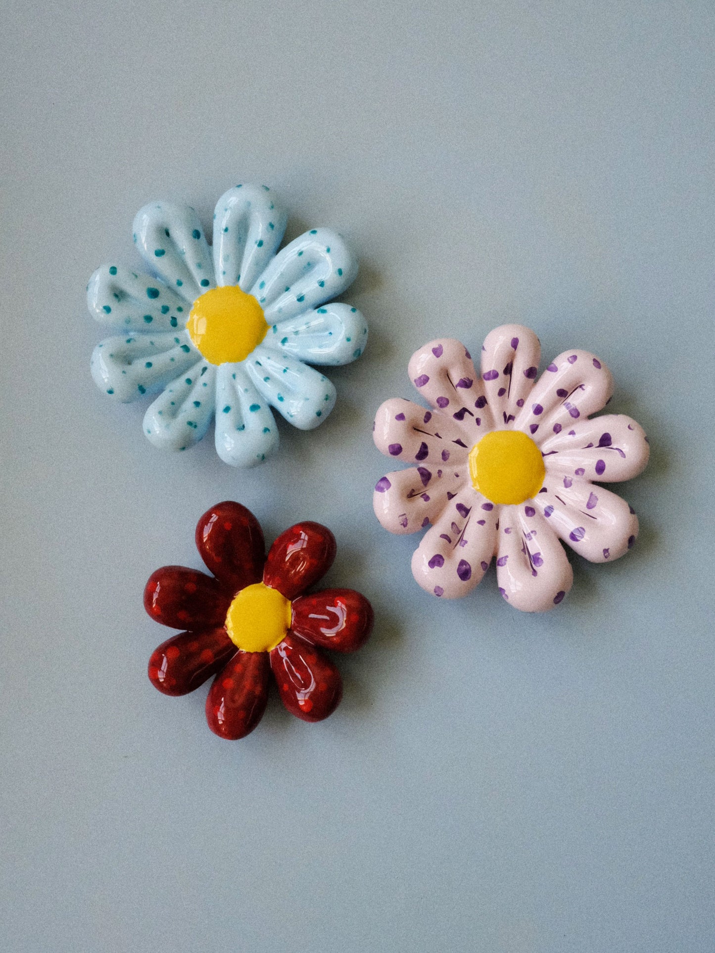 Wall Flower Mini - Red Dots