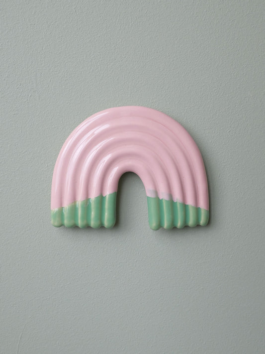 Rainbow Wall Sculpture - Rose Garden no 2