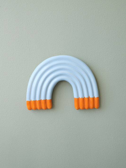 Rainbow Wall Sculpture - Baby Blue Satsuma Dip