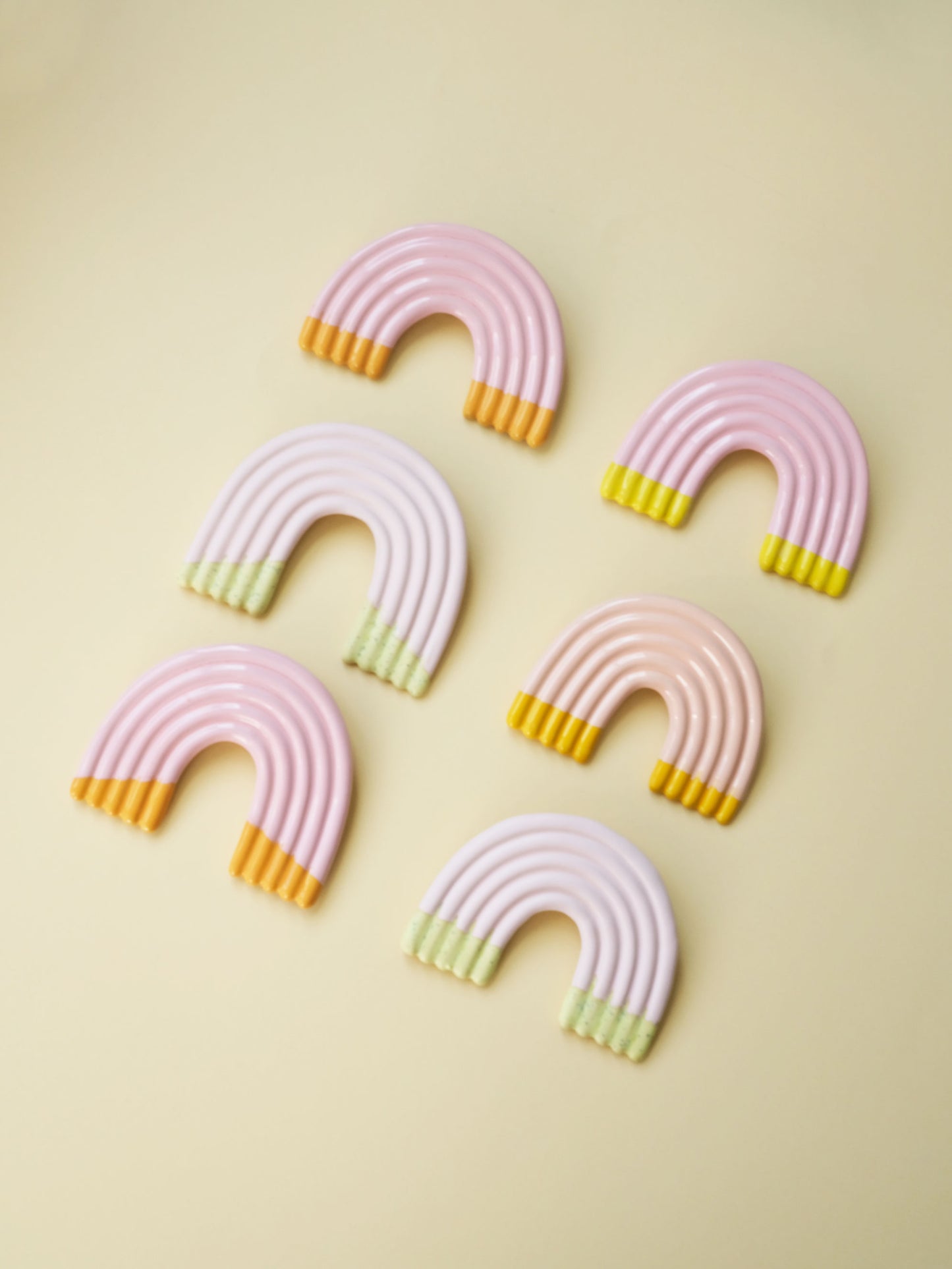 Rainbow Wall Sculpture - Peach no 2