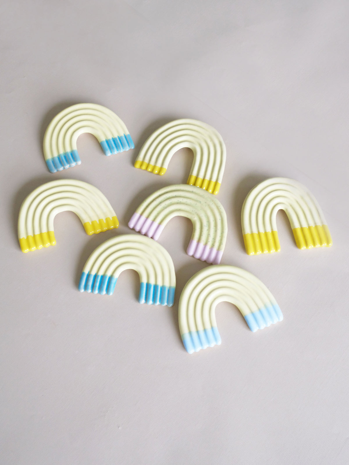 Rainbow Wall Sculpture - Butter Sky