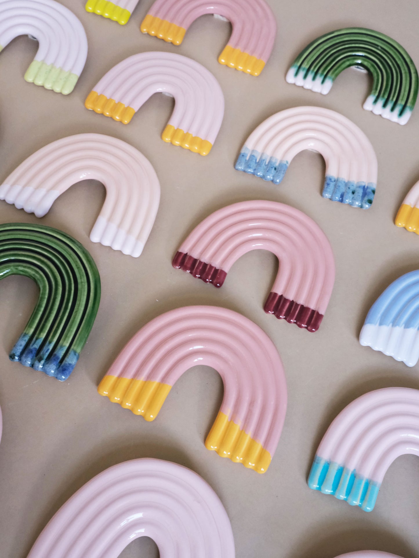 Rainbow Wall Sculpture - Hattara no 1