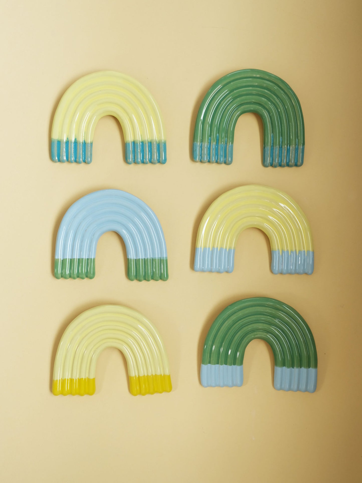 Rainbow Wall Sculpture - Parisian Sky