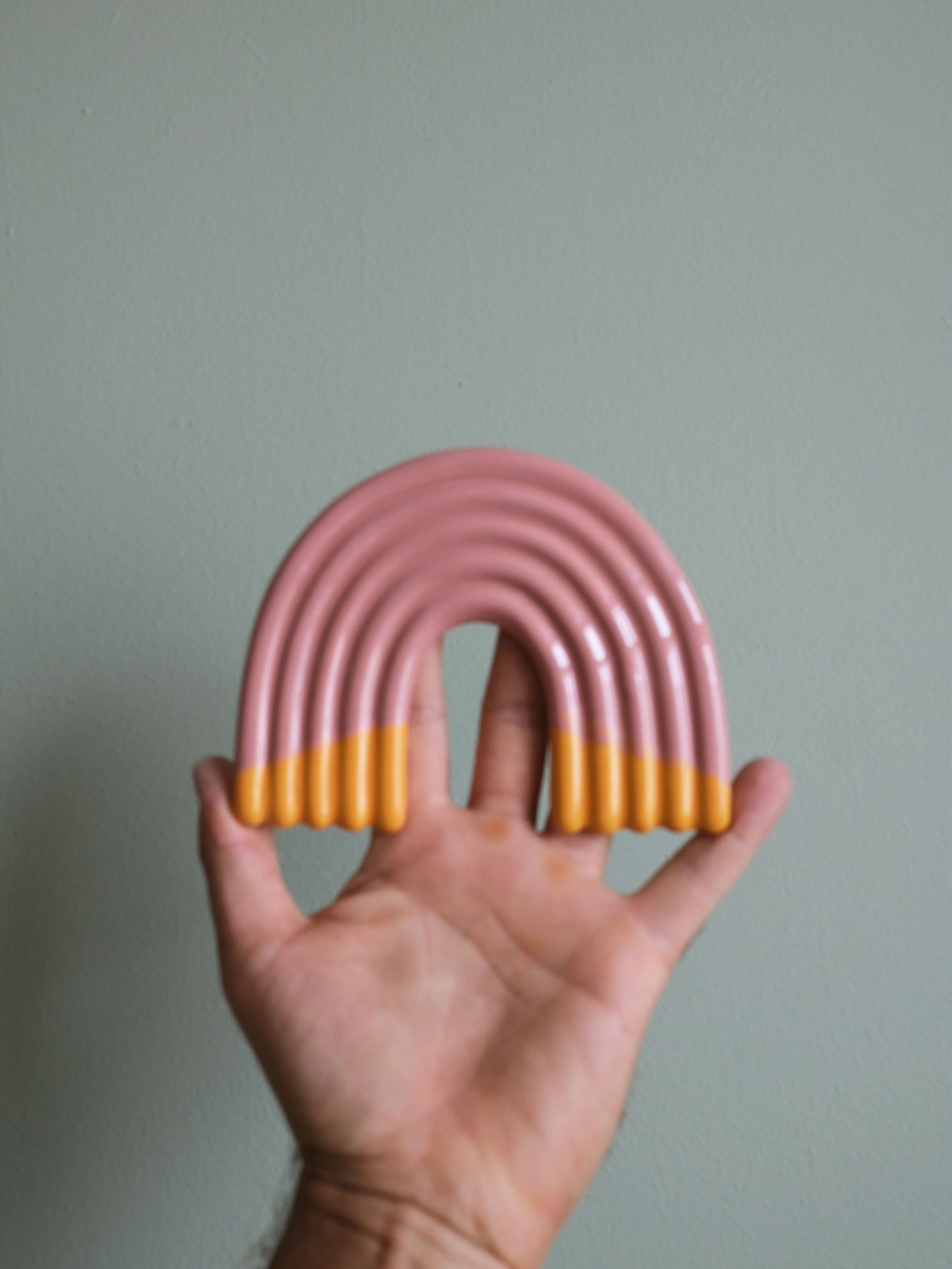 Rainbow Wall Sculpture - Sorbet no 14
