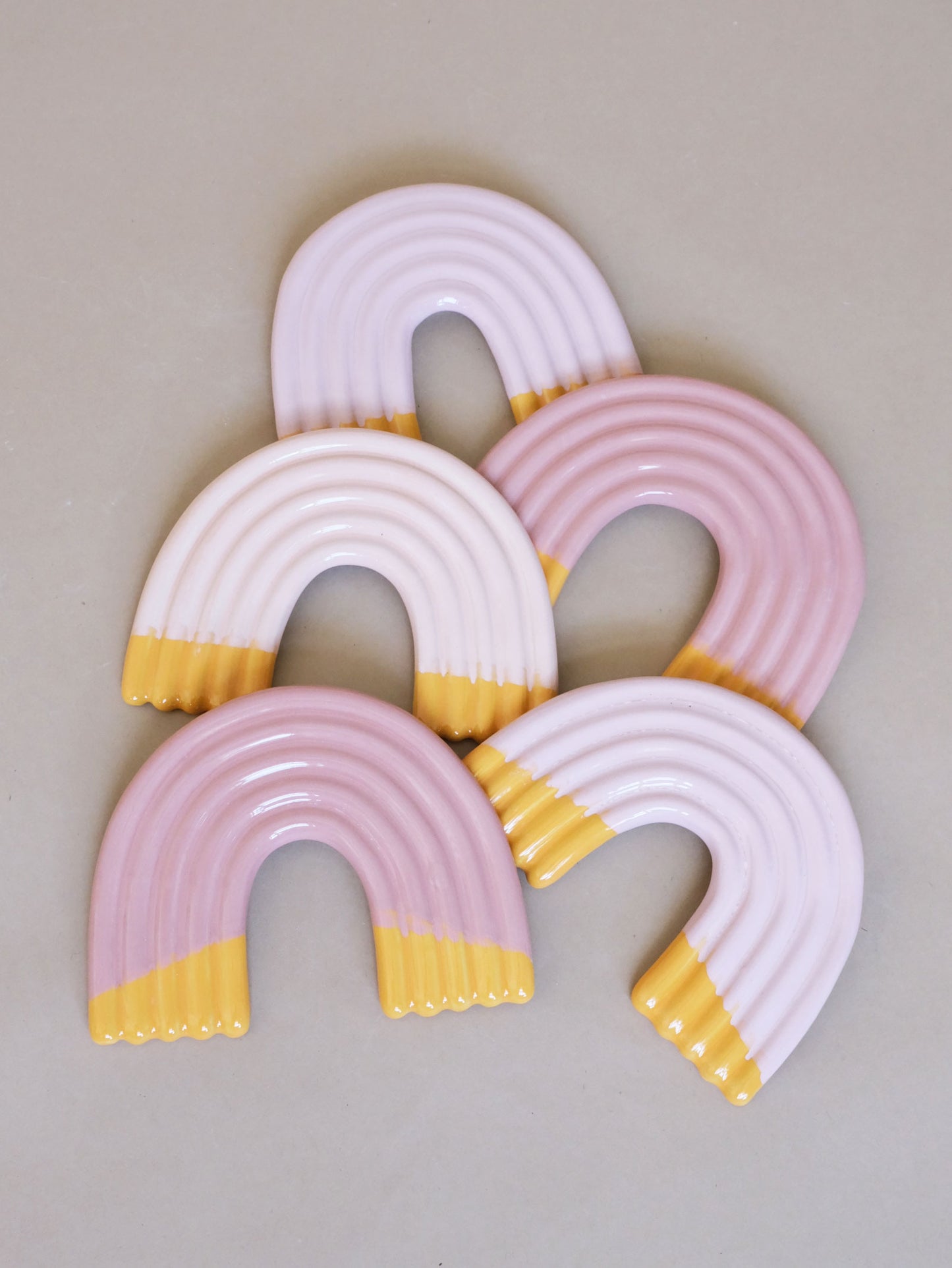 Rainbow Wall Sculpture - Sorbet no 12