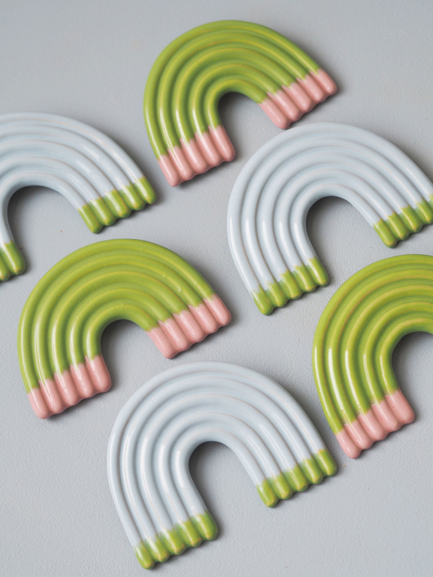 Rainbow Wall Sculpture - Caterpillar No 3