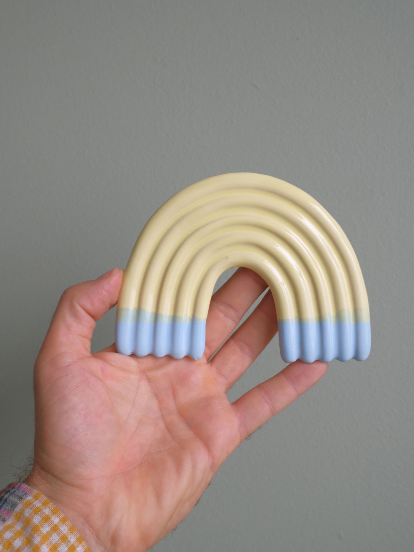 Rainbow Wall Sculpture - Butter Sky
